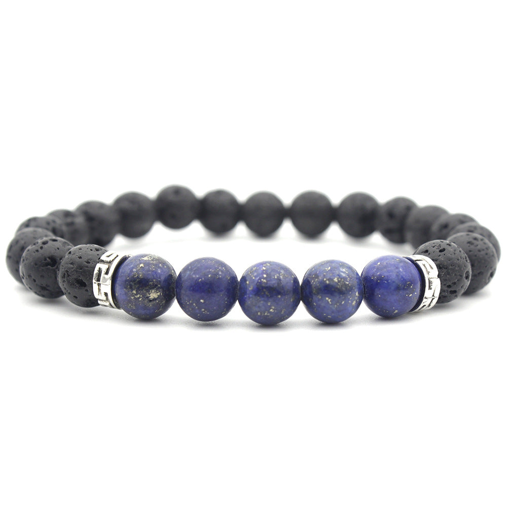Venta al por mayor Pulseras De Cuentas De Piedra Volcánica